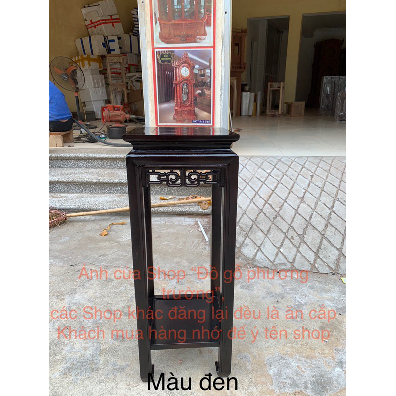 đôn vuông mặt 30,35,40 cao 40,50,60,70,80, cao 90cm 1m 1m10 1m20 gỗ lim, gỗ keo gỗ tự nhiên