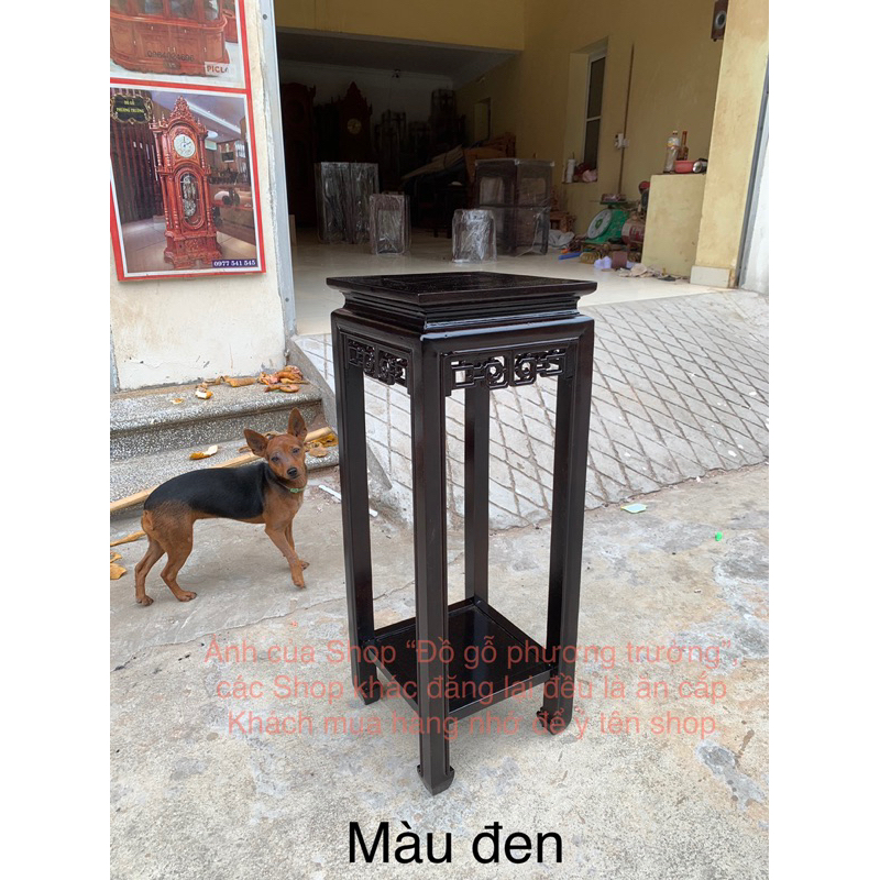 đôn vuông mặt 30,35,40 cao 40,50,60,70,80, cao 90cm 1m 1m10 1m20 gỗ lim, gỗ keo gỗ tự nhiên