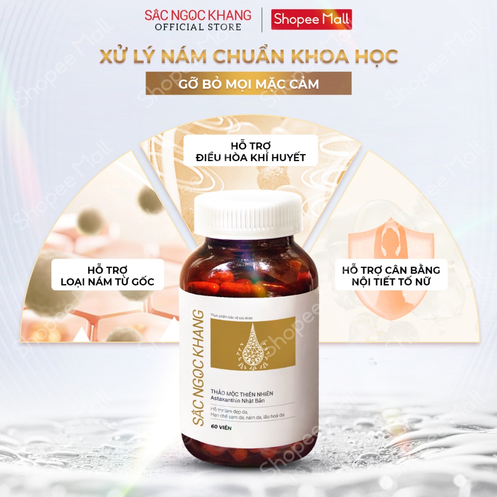 Ảnh Combo 3 Hộp Viên Uống Sắc Ngọc Khang Vi Tảo Lục 3