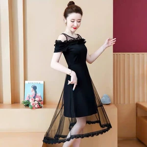 Đầm Nữ UMI Thời Trang Phối Lưới Cực Xinh Nữ Tính Thanh Thoát