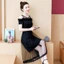 Đầm Dáng Xòe Xinh Xắn Phối Lưới Nữ Tính Thanh Lịch