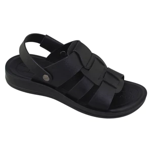 Sandal đế bằng nam Bita's SUM.129 (Đen + Nâu + Vàng bò)