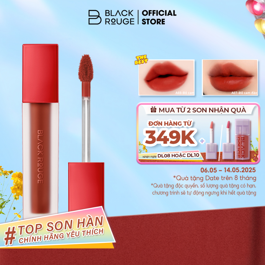 Ảnh Son Kem Black Rouge Air Fit Velvet Tint Ver 1 36.6g 1