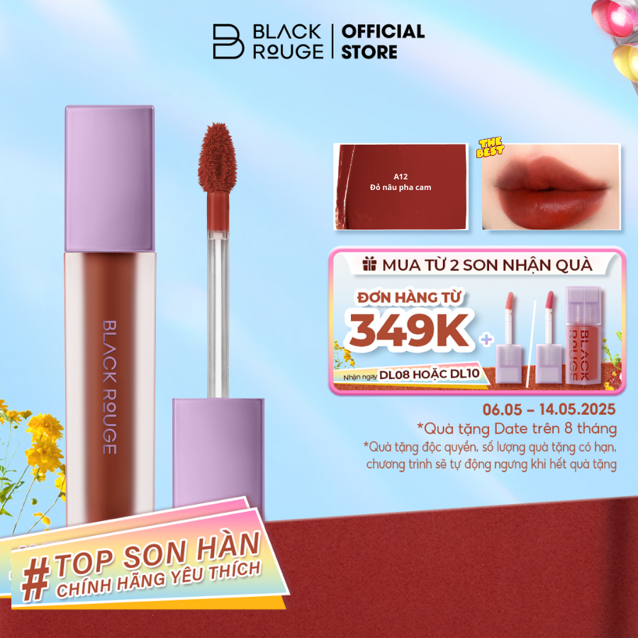 Ảnh Son Kem Black Rouge Air Fit Velvet Tint Ver 2 36.6g 1