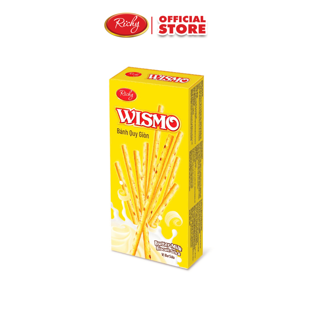[QUÀ TẶNG KHÔNG BÁN] Bánh chấm Wismo Richy nhiều vị 22g