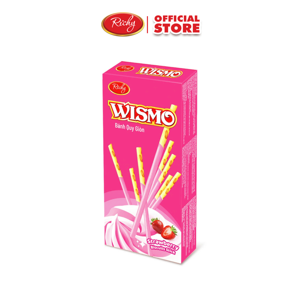 [QUÀ TẶNG KHÔNG BÁN] Bánh chấm Wismo Richy nhiều vị 22g