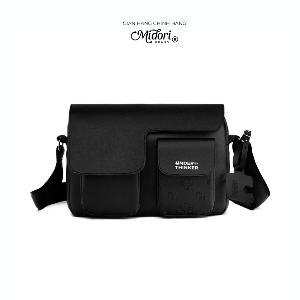 Túi Hộp Da PU Đeo Chéo Dante Strap Bag Nam Nữ Monogram Đựng Điện Thoại Đi Chơi | MI MIDORI