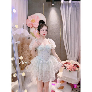 Váy tơ cúp ngực chân xoè có lót quần 💯💝đi CHƠI, đi LÀM sang chảnh, xinh XINH đẹp tuyệt vời !!😘