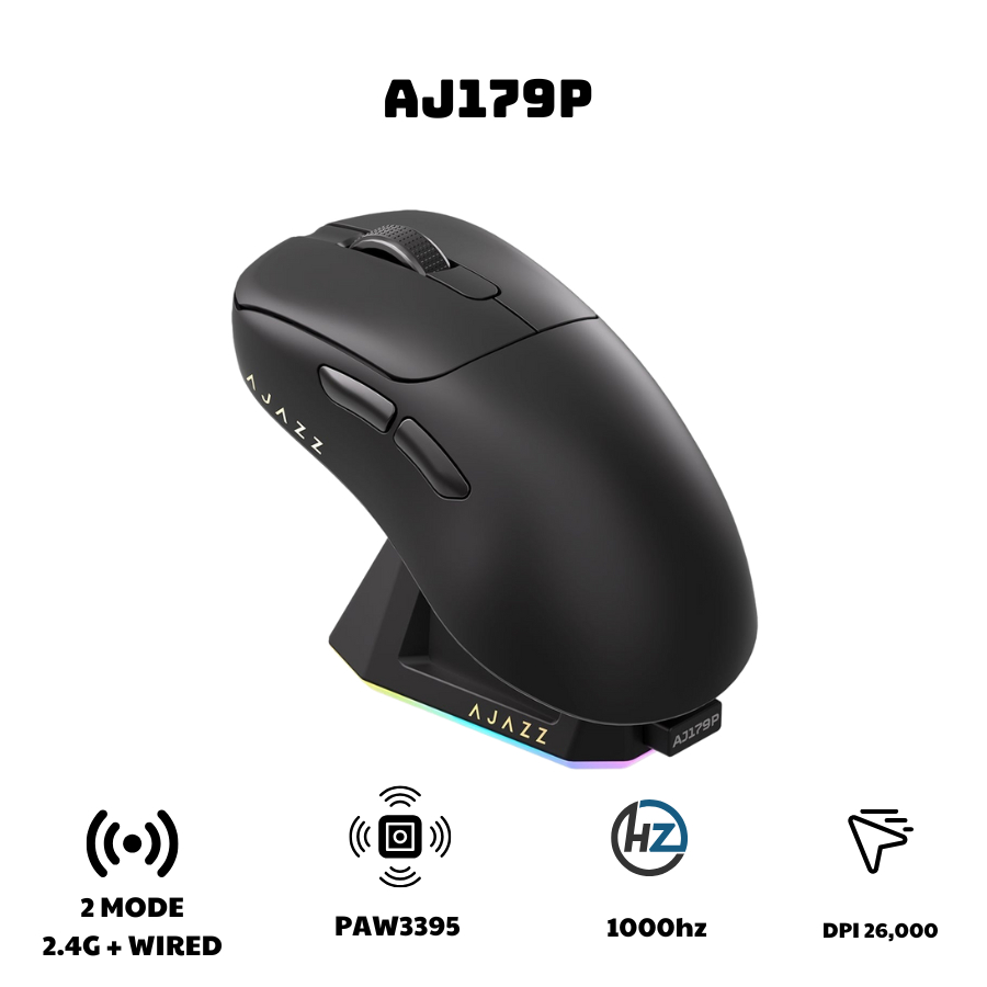 Chuột không dây gaming VXE R1 Pro Max - PAW3395 - 4k HZ Polling