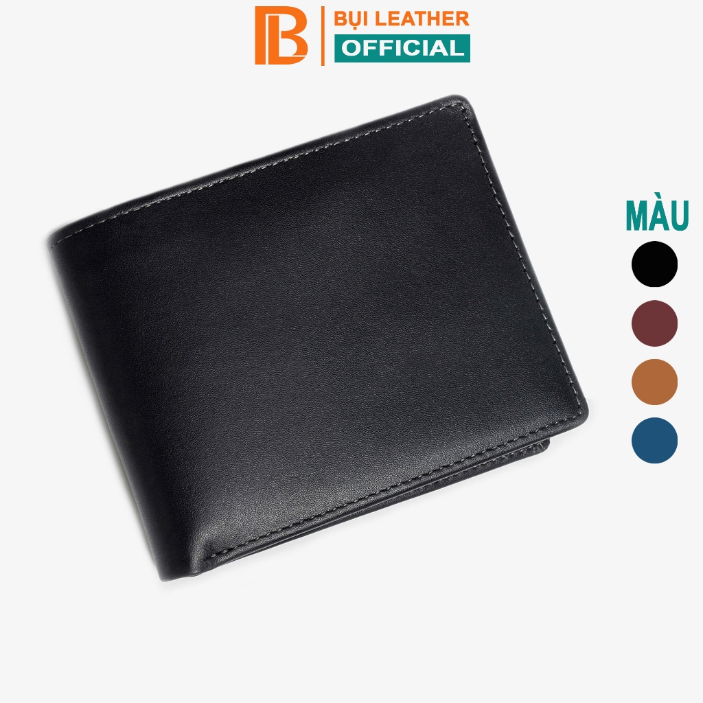 Ảnh Ví nam da bò Nappa cao cấp V101-Bụi Leather 1