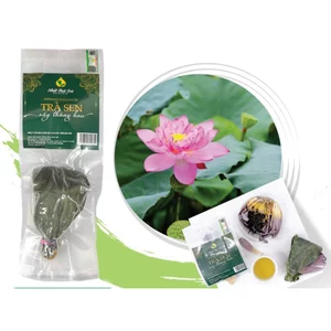 Trà Bông Sen Tây Hồ - Trà Sen ướp xổi sấy thăng hoa, Hương vị thanh mát, thơm ngon tự nhiên