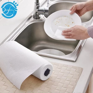 50 Khăn Giấy Vải Lau Đa Năng, Khăn Lau Bếp, Siêu Thấm Hút Có Thể Tái Sử Dụng