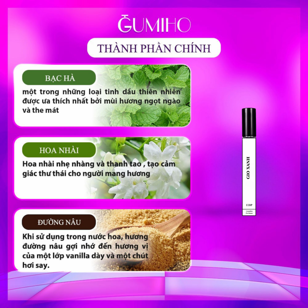 Nước Hoa Nam Nữ Unisex  Gio Trắng / Gio Xanh / My Way EDP  - GumihoPerfume | BigBuy360 - bigbuy360.vn