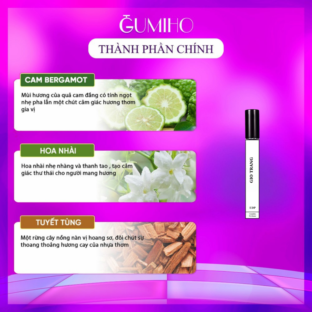 Nước Hoa Nam Nữ Unisex  Gio Trắng / Gio Xanh / My Way EDP  - GumihoPerfume | BigBuy360 - bigbuy360.vn