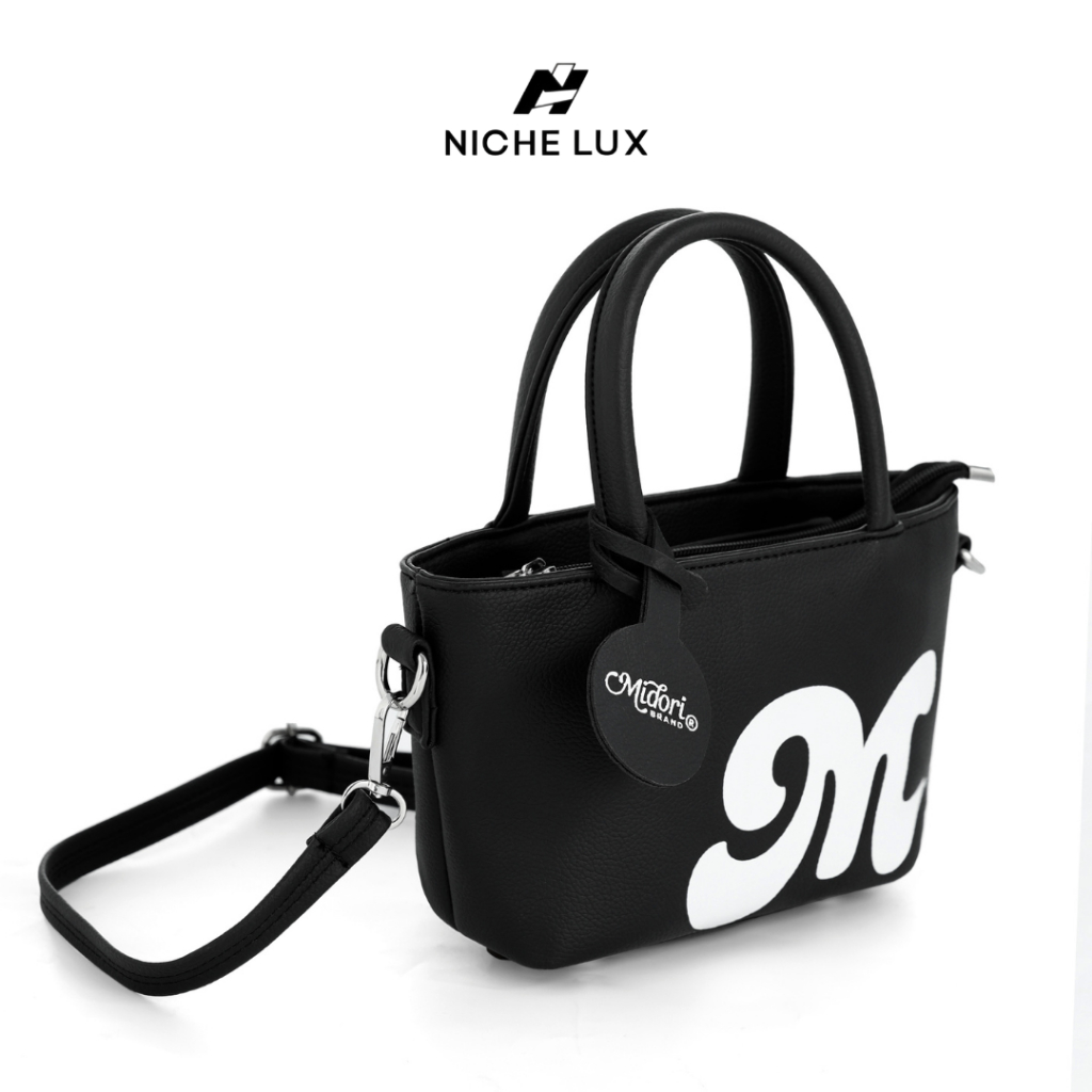 Túi Xách Da PU LUSHBAG Nam Nữ Có Dây Đeo Chéo Đựng Điện Thoại Đi Học Chơi Trượt Nước | MIDORI FOR MAN