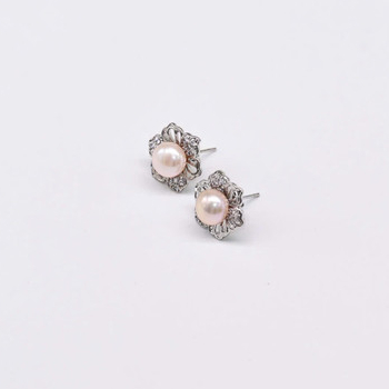 SET137 - Bộ trang sức ngọc trai nuôi nước ngọt 7-8 li - 4 món: Vòng cổ, vòng tay, nhẫn và bông tai- Quà 20/10 tặng mẹ,vợ