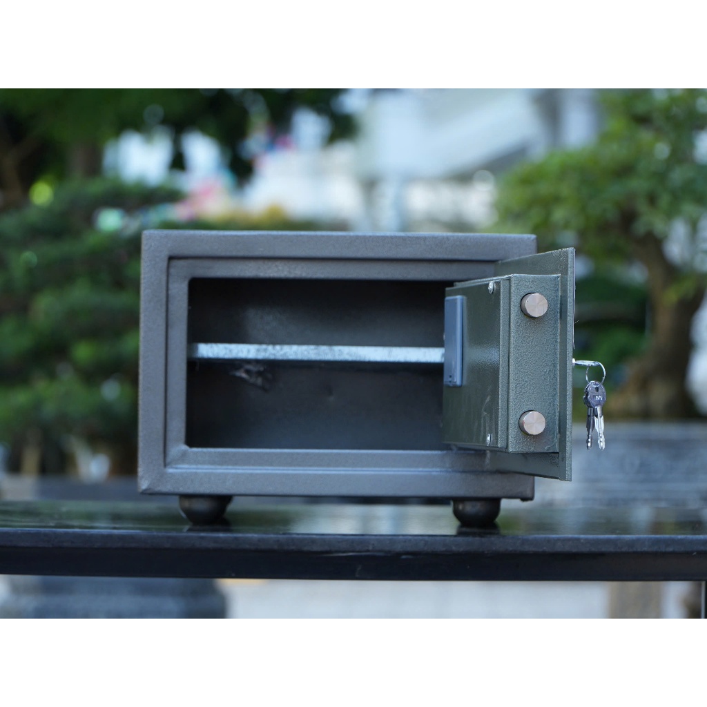 Két Sắt Mini Việt Tiệp KVT28 Khóa Điện Tử Ẩn Mã Báo Động Chống Trộm