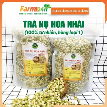 [Hàng Xuất Khẩu] Trà hoa nhài sấy lạnh, đẹp nguyên nụ, ướp trà, trang trí decor, làm đẹp da, trợ tiêu hóa, giảm cân