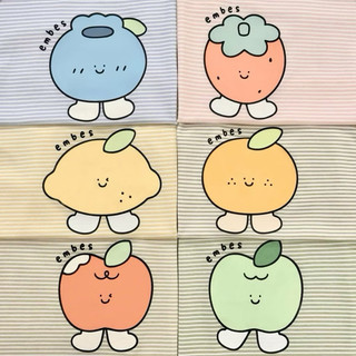 Bộ Ba Lỗ Kẻ Ngang In Hình Cho Bé Embes, Bộ Hè Chất Cotton Pettit Siêu Mềm Mịn Bé Trai Bé Gái 8-18kg
