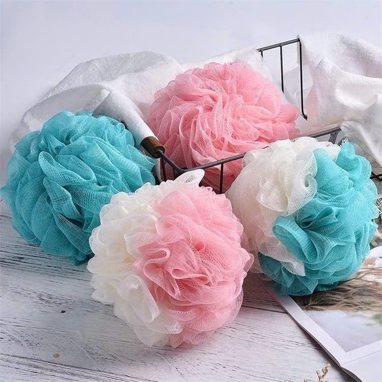 Bông Tắm Tròn Siêu Mịn – Công Nghệ Lưới Đặc Biệt Giúp Tạo Bọt Nhanh Chóng, Làm Sạch Da Hiệu Quả Nhất