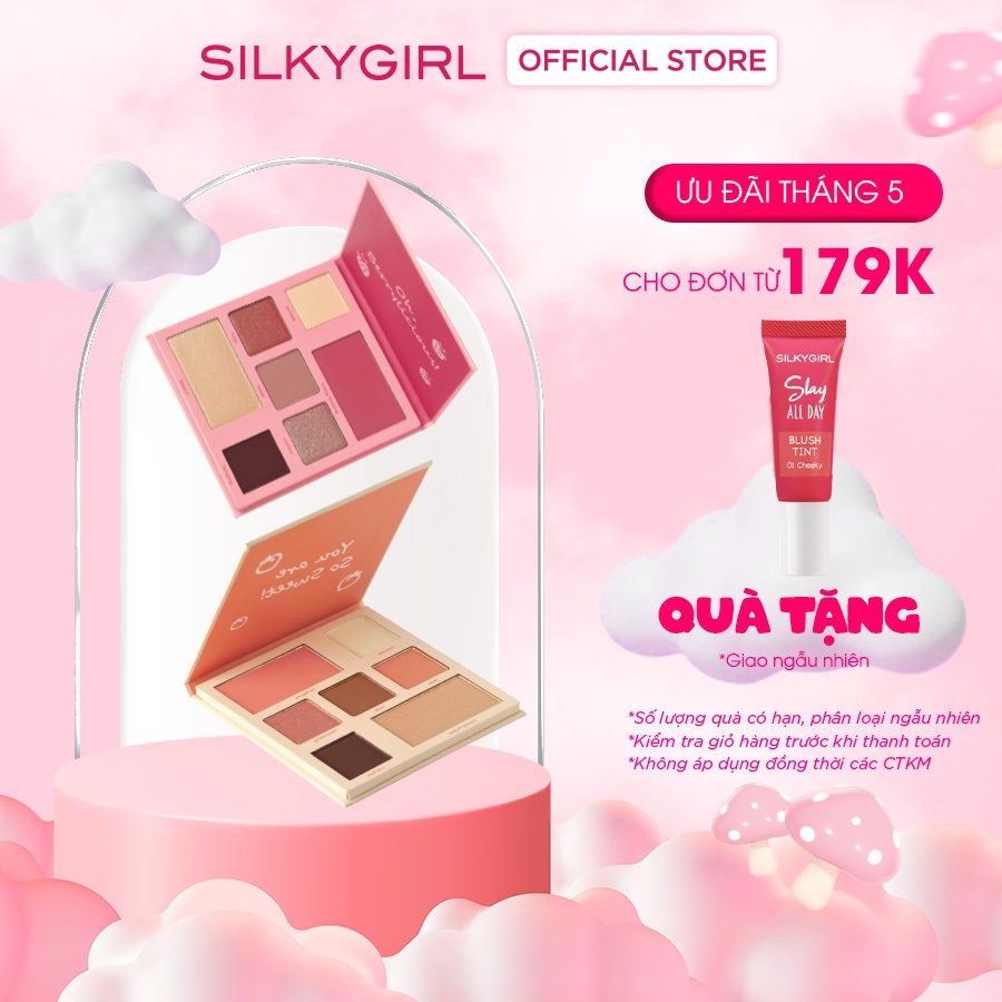 Ảnh Bảng phấn mắt & mặt Silkygirl Eye & Face Palette 12,6G 1