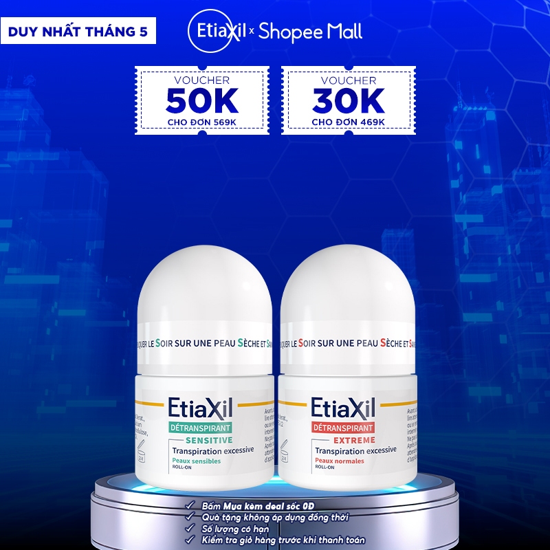 Ảnh Combo 2 Lăn Khử Mùi Ngăn Mồ Hôi Etiaxil 15ml 1