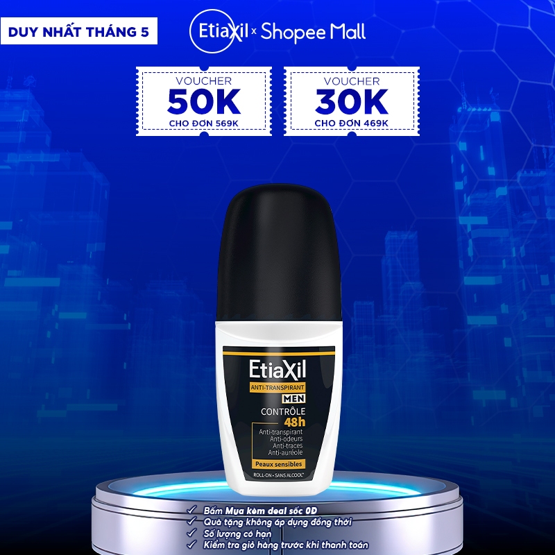 Ảnh Lăn khử mùi Etiaxil men 50ml 1