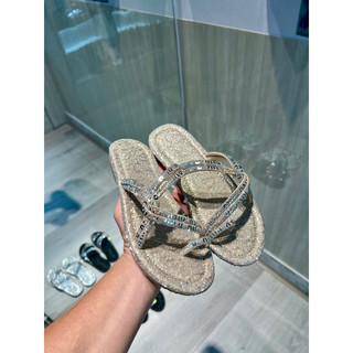 Dép Nữ Xỏ Ngón Xoàn Bling Bling MA Shoes D4770 - Nữ Tính, Chất Liệu Cao Cấp, Chống Trơn Trượt