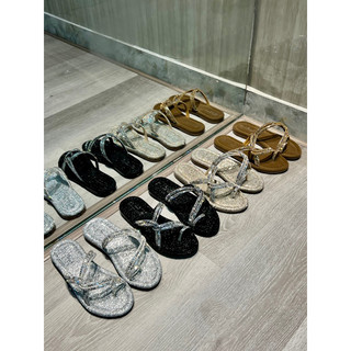 Dép Nữ Xỏ Ngón Xoàn Bling Bling MA Shoes D4770 - Nữ Tính, Chất Liệu Cao Cấp, Chống Trơn Trượt