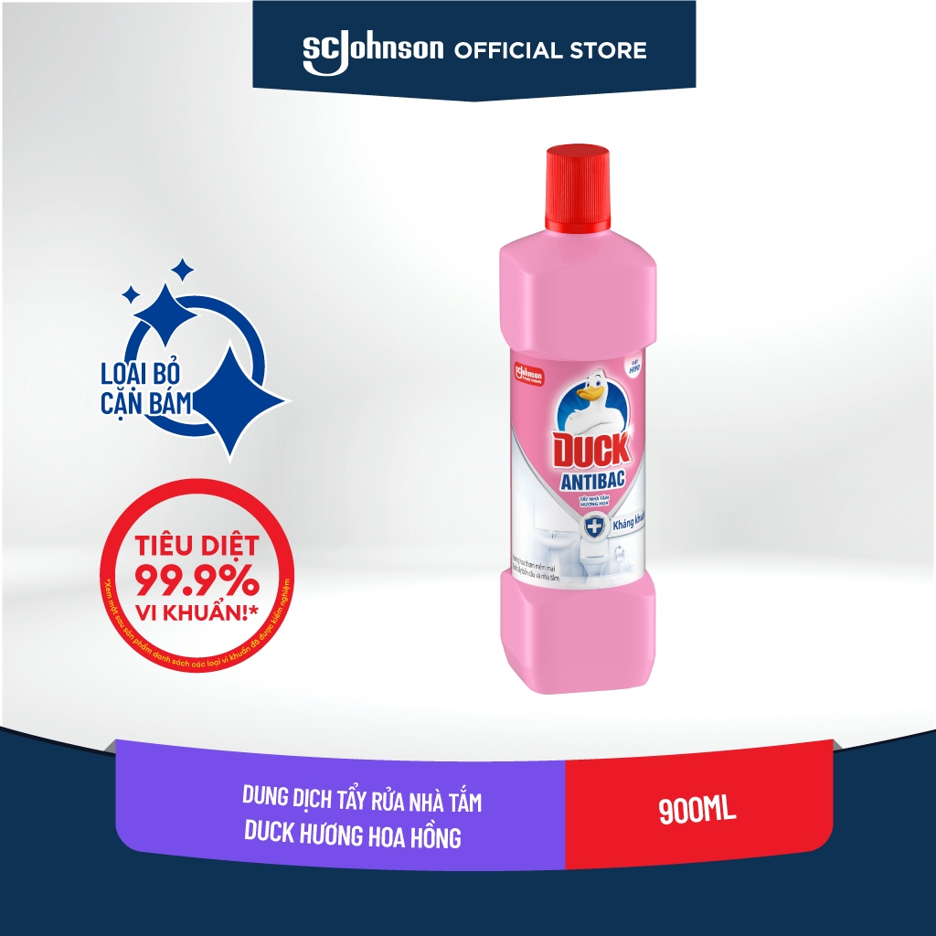 Ảnh DUCK Tẩy Rửa Nhà Tắm Hương Hoa Hồng 900ml 1