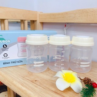 Combo 3 bình trữ sữa cổ rộng Jubon dung tích 150ml