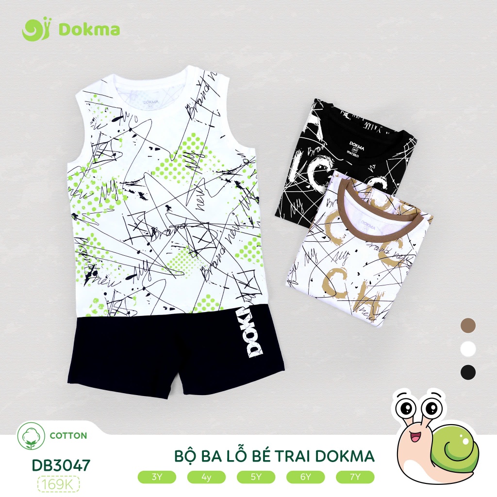 (12-20kg, 3-7Y) Bộ Sát Nách, Ba Lỗ Cho Bé DB2114 DB2131 DB2837 DB3047 DB2618 DB2751