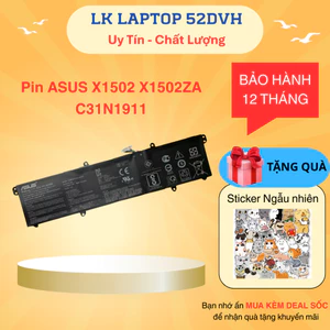 Pin Laptop Asus Vivobook 15 X1502 X1502ZA B31N1911 C31N1911 New 100%
