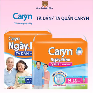 Tã dán/Tã quần Caryn Ngày và Đêm M10 L10 M18 L18 miếng siêu tiết kiệm / Tã cho người già