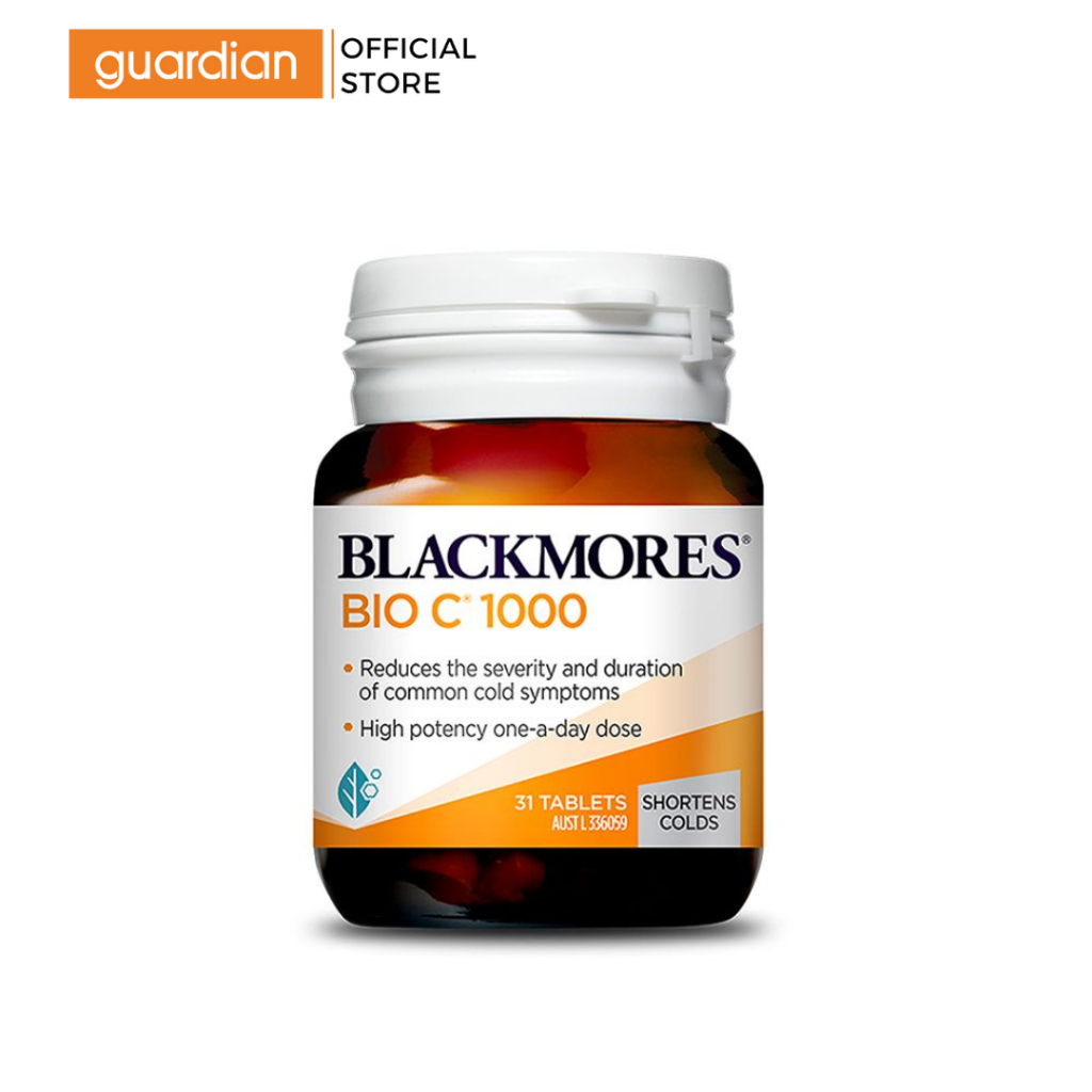 Viên Uống Bổ Sung Vit C Hỗ Trợ Sức Đề Kháng Blackmores Bio C 1000mg 31 Viên