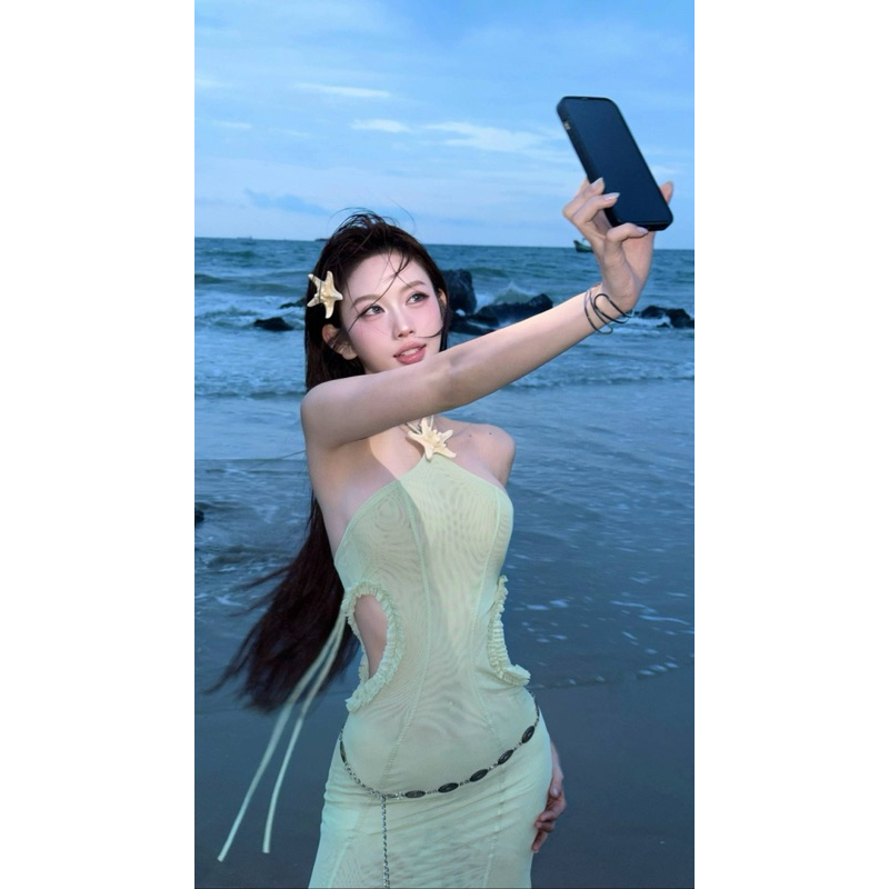 [ HOẢ TỐC ] Kẹp tóc nữ hình Vỏ sò , Ngôi sao biển , Ốc thật dễ thương QUEMEO SEA TRAVEL kẹp tóc đi biển