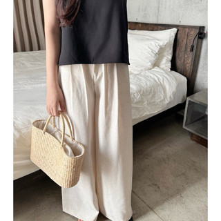 Quần suông cotton xước Ma Vie