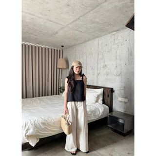 Quần suông cotton xước Ma Vie