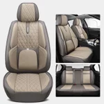 Bọc Áo Ghế xe  5, 7 chỗ, Bán Tải Da Napa Cao Cấp - Áo Trùm Kín Ghế Xe Hơi,Dùng Cho Xe Tặng Kèm 2 Gối Đầu — ảnh 4