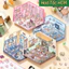 3D Sticker Phong Cảnh Bộ 3 Miếng Hình Dán Đa Tầng Chống Nước – Chủ Đề Dễ Thương / Dán Sổ / DIY Trang Trí