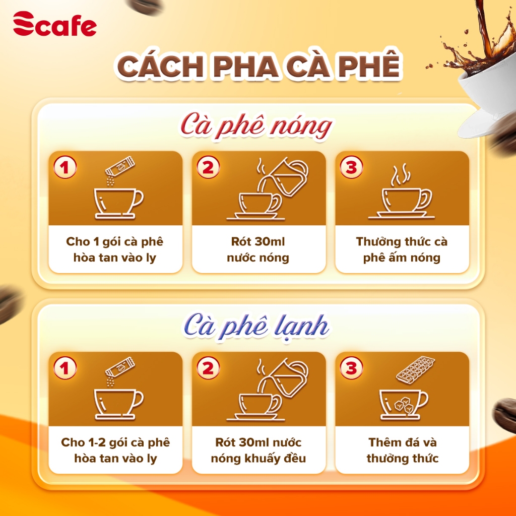 Cà Phê Muối Hoà Tan Vị Huế, Cafe hạt Fine Robusta Scafe Vietnam