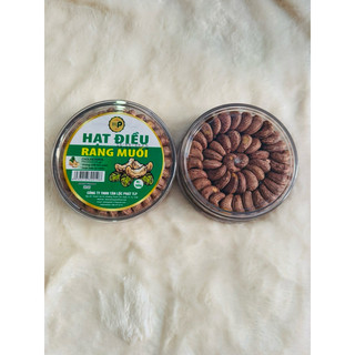 Hạt  Điều rang muối xếp hoa loại A cồ hộp 500g