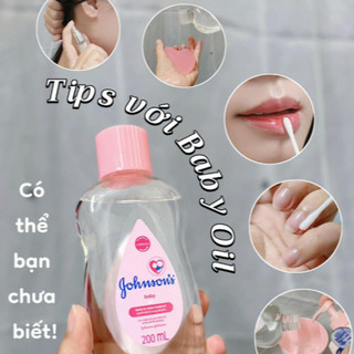 Dầu Massage Dưỡng Ẩm Da Baby Oil Johnson's (50ml, 200ml)