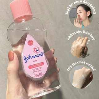 Dầu Massage Dưỡng Ẩm Da Baby Oil Johnson's (50ml, 200ml)