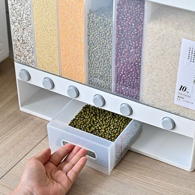 Hộp đựng thực phẩm ấn nhả tự động nhiều ngăn