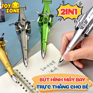 Bút Gel Nước Hình Máy Bay Trực Thăng A-18AS-Bút Bi Mực Có Ruột Bút Thay Thế 0.5/0,38mm Với Nhiều Màu Sắc Cho Bé Lựa Chọn