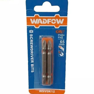 ĐỒ NGHỀ WADFOW Bộ 2 Mũi bắt vít 2 đầu PH2+PH2  65mm WSV0K12