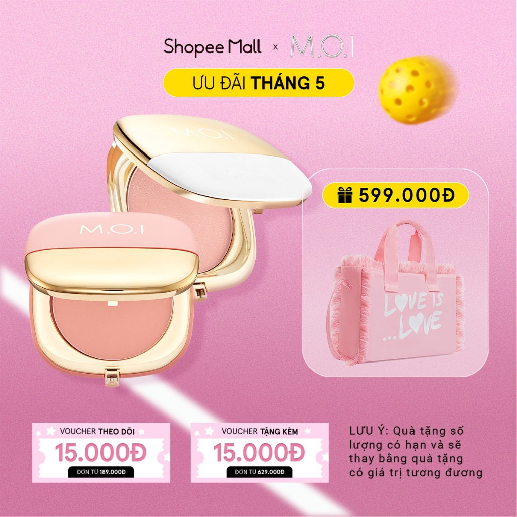 Ảnh Phấn má hồng siêu mịn ửng hồng tự nhiên MOI phiên bản giới hạn 9g 1
