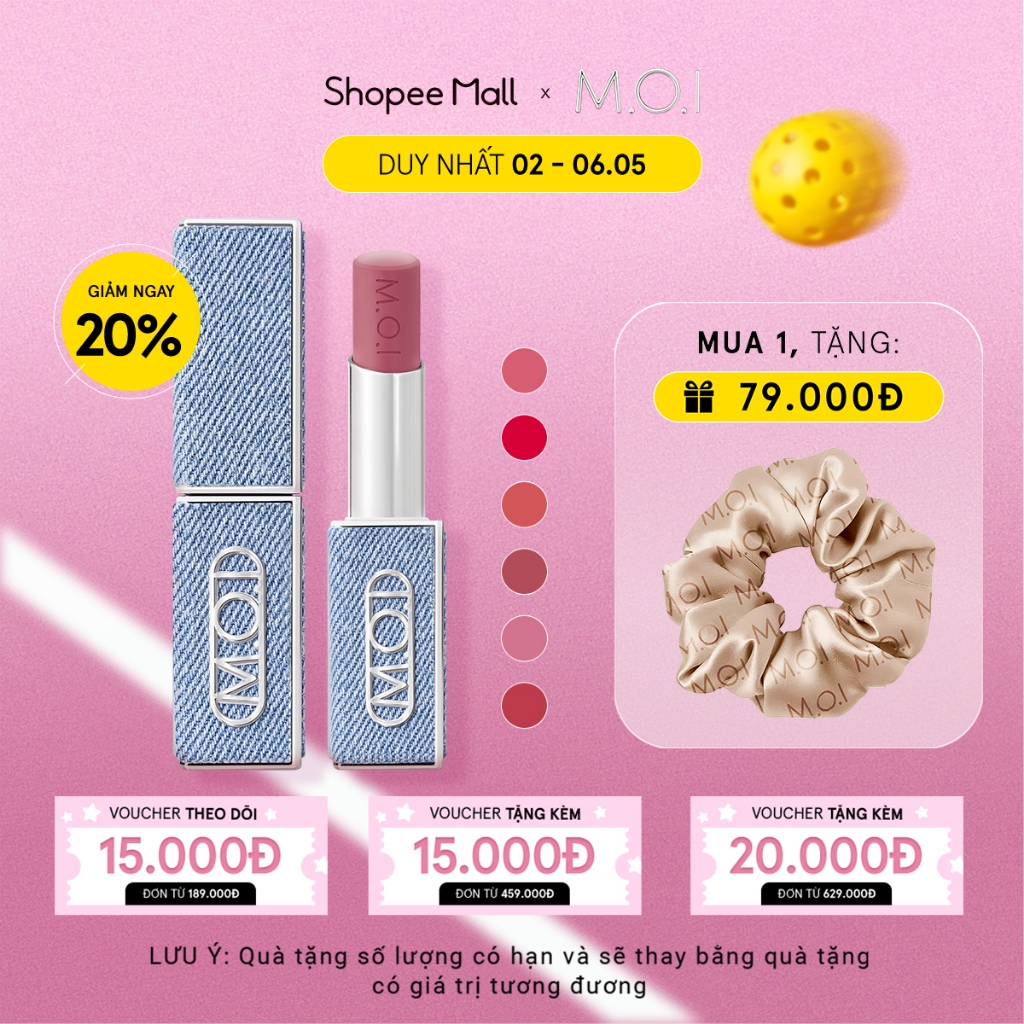 Ảnh Son thỏi Cao Cấp MOI The New Iconic Phiên bản giới hạn 2.7g 1