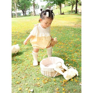 M&B (0-24M) Bộ bodysuit tay ngắn chất 100% cotton thoáng mát, hoạ tiết đáng yêu dành cho bé gái từ 2kg8 đến 13kg6